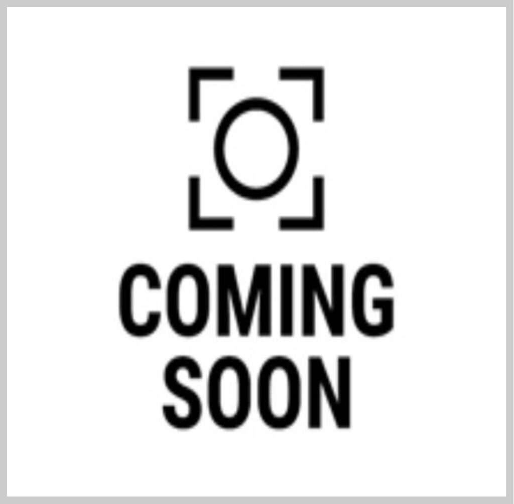 Black and white 'Coming Soon' placeholder image.